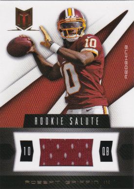 Rookie Salute Material Robert Griffin III #237/375