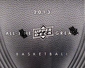 2013 Upper Deck All-Time Greats Basketball