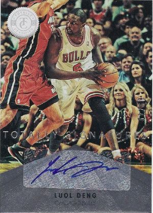 2012-13 Panini Certified Totally Silver Signatures #39 Luol Deng #/49