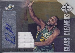 12/13 Panini Limited Glass Cleaners #21 Al Jefferson #/49