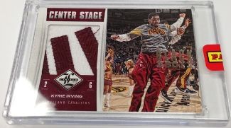 2013 Panini Black Box Center Stage Kyrie Irving Patch