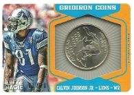 2012 Topps Magic Calvin Johnson Coin