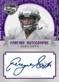 2013 Press Pass FanFare Autograph Geno Smith