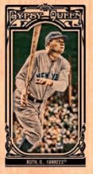 2013 Topps Gypsy Queen Babe Ruth Mini