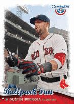 2013 Topps Opening Day Dustin Pedroia