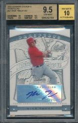 2009 Bowman Sterling Mike Trout BGS 9.5