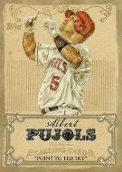 2013 Topps Series 1 Baseball Calling Card Albert Pujols Insert Card
