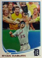 2013 Topps Ryan Raburn Base