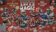 2012 Topps Magic Football Box