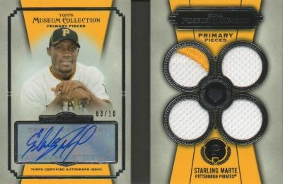 2013 Topps Museum Collection #PPAR-SMA Starling Marte