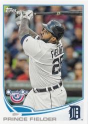 2013 Topps Opening Day Prince Fielder Base #28