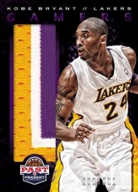 12/13 Panini Past & Present Kobe Bryant Gamers
