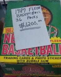 1987 Fleer Basketball Box