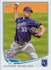 2013 Topps Opening Day #94 James Shields Base