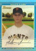 2013 Bowman Blue Sapphire Matt Cain