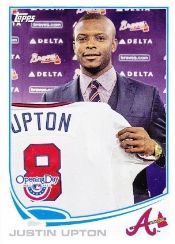 2013 Topps Opening Day #93 Justin Upton SP