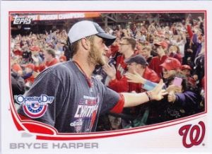 2013 Topps Opening Day #50 Bryce Harper SP