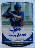 2013 Bowman Jairo Beras Social Media Auto