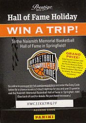 Panini Basketball HOF Code