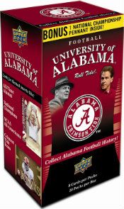 2012 University of Alabama Football Cards