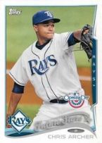 2014 Topps Opening Day Chris Archer