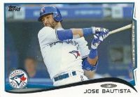 2014 Topps Series 1 Jose Bautista #323