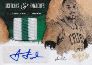 13-14 Panini Court Kings Sketches & Swatches Sullinger Jersey Auto