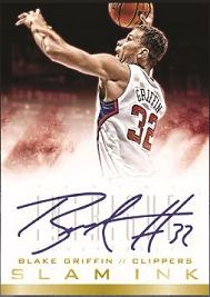 13/14 Panini Intrigue Blake Griffin Slam Ink Auto