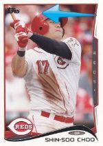 2014 Topps Series 1 Shin Soo Choo Sparkle