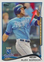 2014 Topps Series 1 Alex Gordon Sparkle