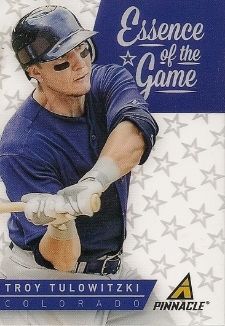 2013 Pinnacle Essence of the Game Troy Tulowitzki Insert