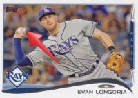 2014 Topps Series 1 Evan Longoria Sparkle