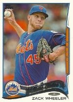 2014 Topps Series 1 Zack Wheeler FS #266