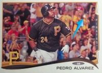 2014 Topps Series 1 Pedro Alvarez Sparkle