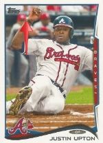 2014 S1 Justin Upton Sparkle Variation