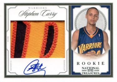 2009/10 Panini National Treasures Stephen Curry RC