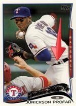 2014 Topps Series 1 Jurickson Profar Sparkle