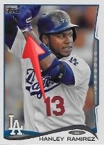 2014 Topps S1 Hanley Ramirez Sparkle