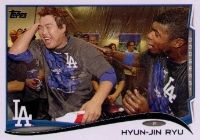 2014 Topps Series 1 Hyun Jin Ryu Variation