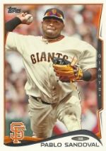 2014 Topps Series 1 Pablo Sandoval #327