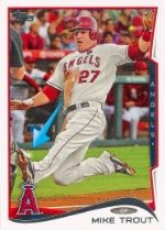 2014 Topps Series 1 Mike Trout Sparkle