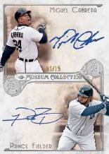 2014 Topps Museum Collection Dual Auto