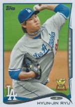 2014 Topps Series 1 Hyun Jin Ryu