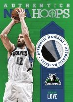 2013-14 Hoops Kevin Love Jersey Card