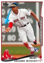 2014 Topps Series 1 Xander Bogaerts Sparkle