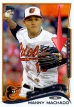 2014 Topps Manny Machado Sparkle