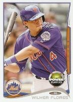 2014 Topps Series 1 Wilmer Flores Power Players
