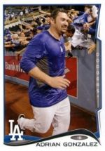 2014 Topps Series 1 Adrian Gonzalez Sp