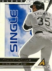 2013 Pinnacle Frank Thomas Clear Vision Single