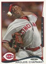 2014 Topps Series 1 Aroldis Chapman #77